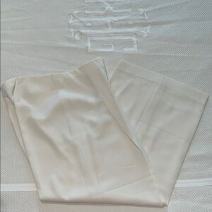Theory Off-White Textured Pants
